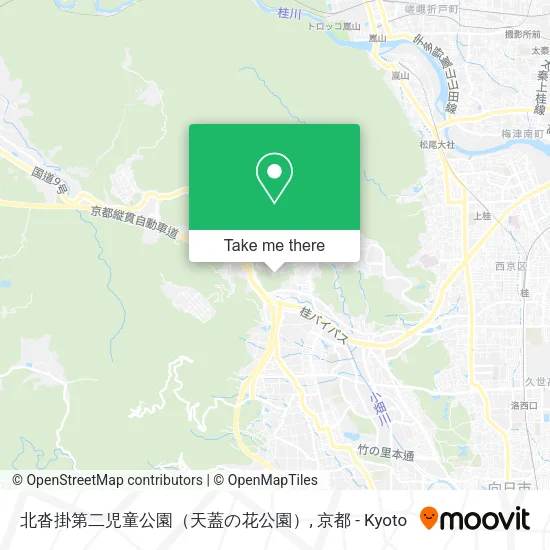 北沓掛第二児童公園（天蓋の花公園） map