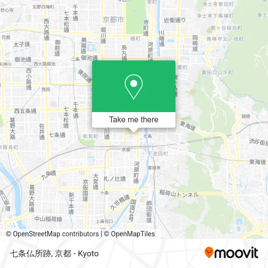 七条仏所跡 map