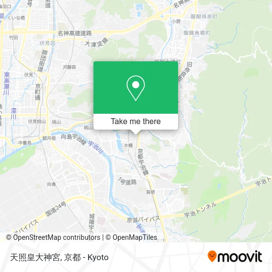 天照皇大神宮 map