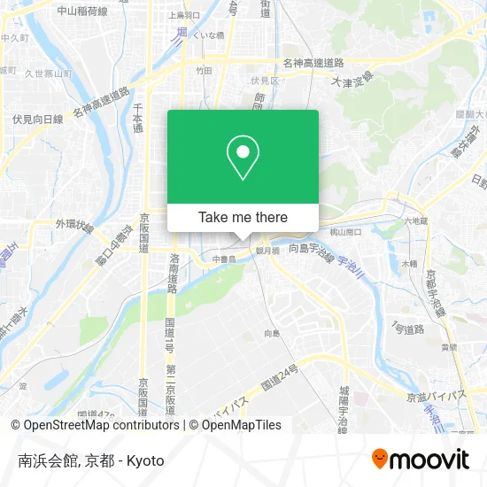 南浜会館 map