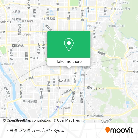 トヨタレンタカー map
