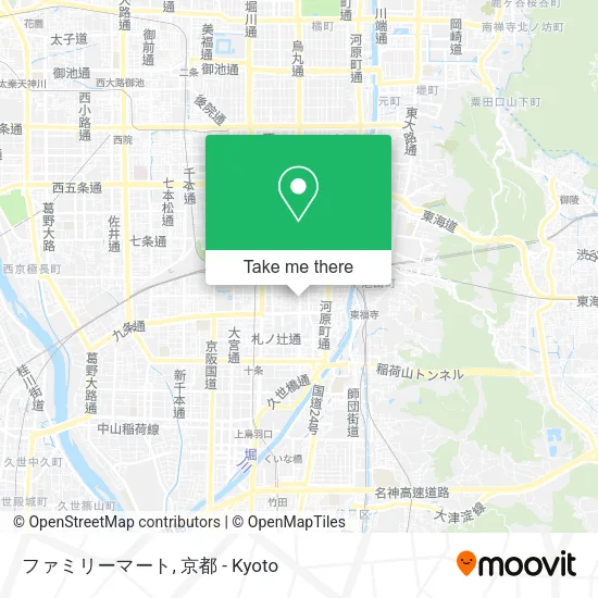 Family Mart map