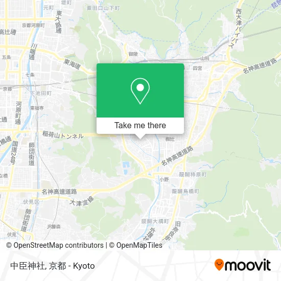 中臣神社 map