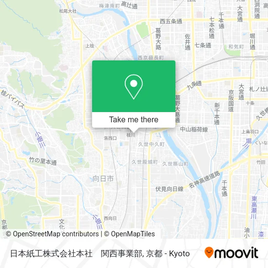 日本紙工株式会社本社　関西事業部 map