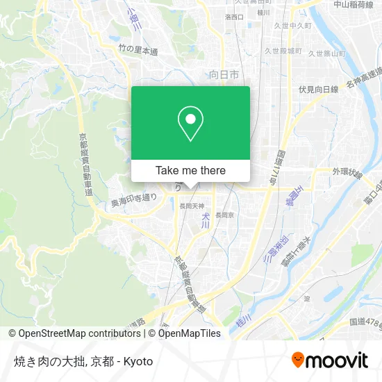 焼き肉の大拙 map