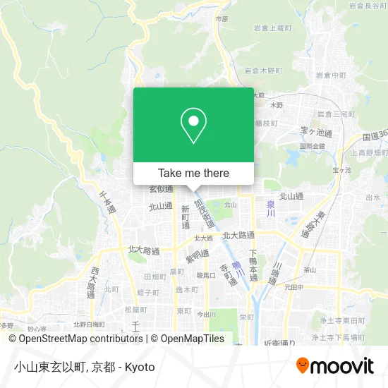 小山東玄以町 map