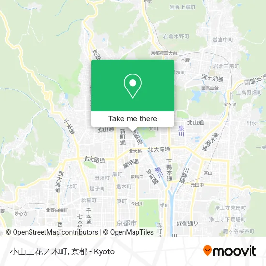小山上花ノ木町 map