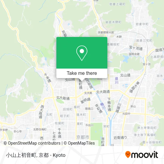 小山上初音町 map