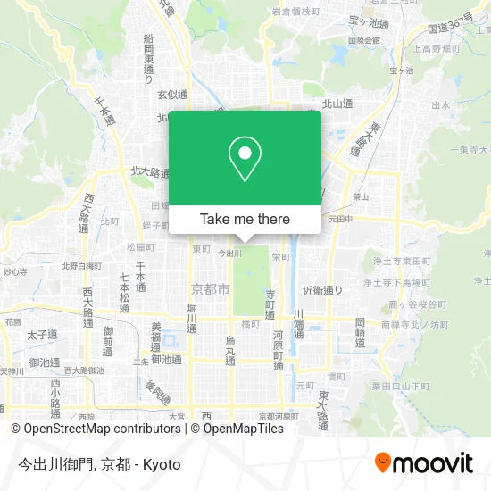 今出川御門 map