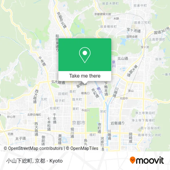 小山下総町 map