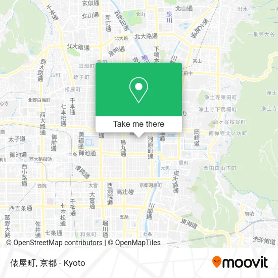 俵屋町 map