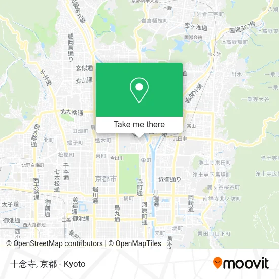 十念寺 map