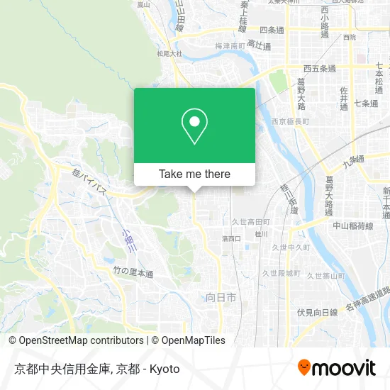 京都中央信用金庫 map