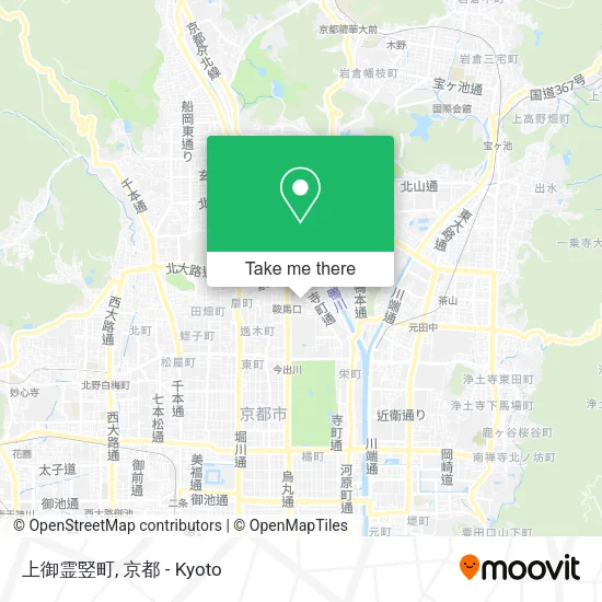上御霊竪町 map