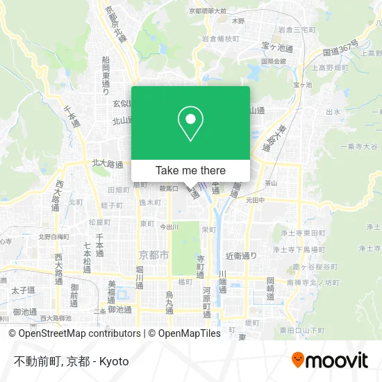 不動前町 map