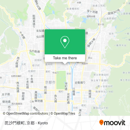 毘沙門横町 map