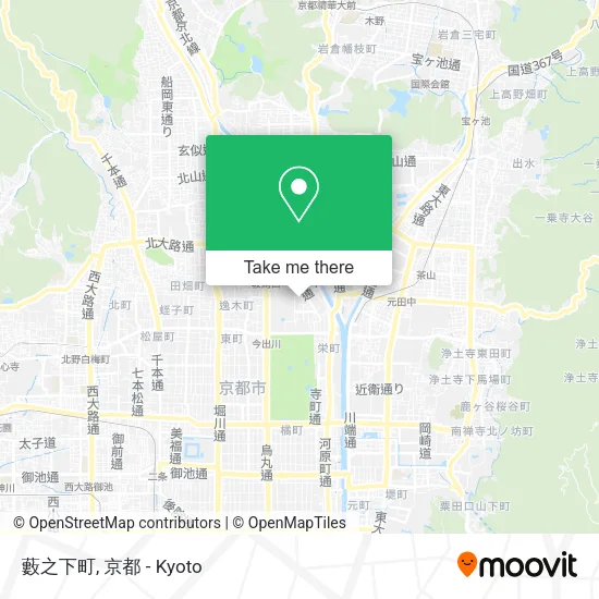 藪之下町 map