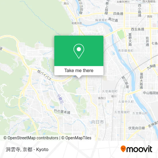 洞雲寺 map