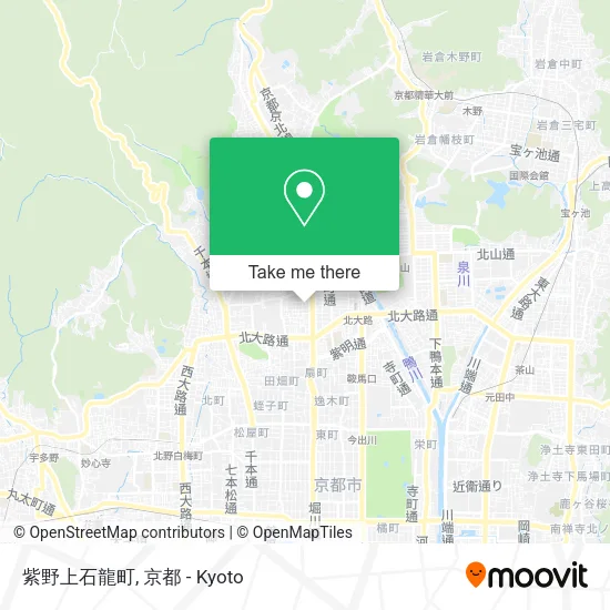 紫野上石龍町 map