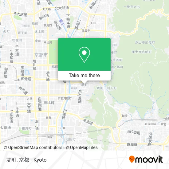 堤町 map