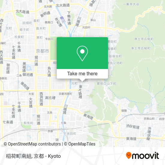 稲荷町南組 map