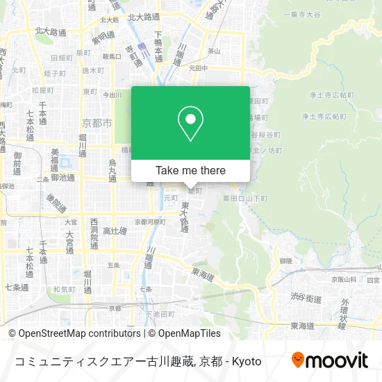 コミュニティスクエアー古川趣蔵 map