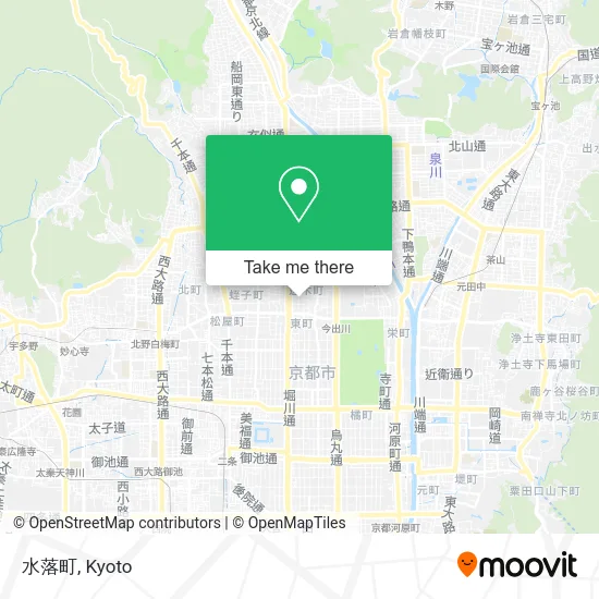 水落町 map