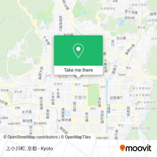 上小川町 map