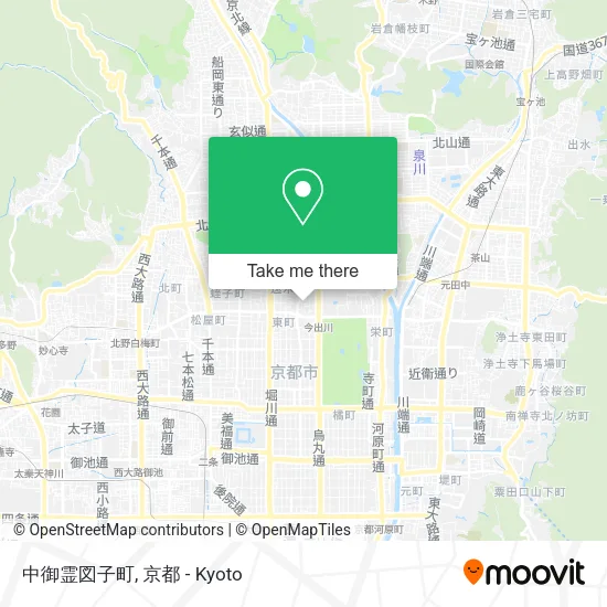 中御霊図子町 map