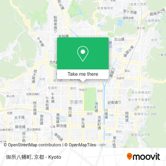 御所八幡町 map