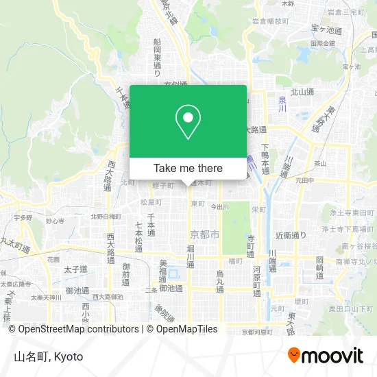 山名町 map