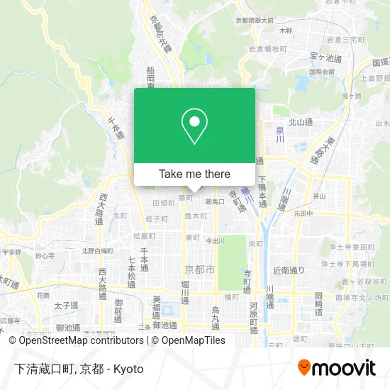 下清蔵口町 map
