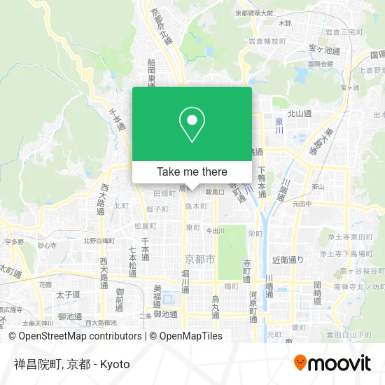 禅昌院町 map