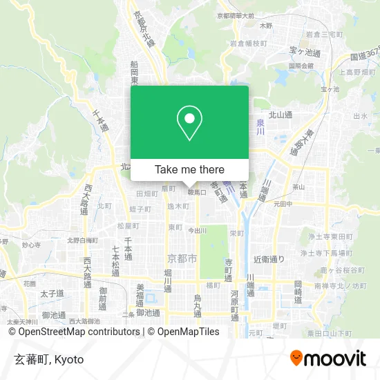 玄蕃町 map