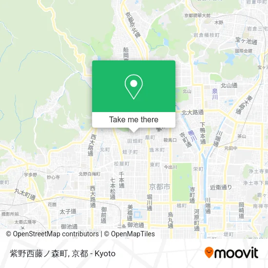 紫野西藤ノ森町 map