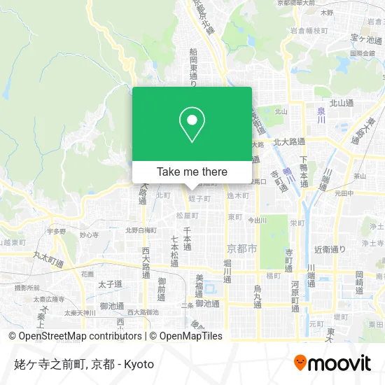 Ubagadera No Mae Town map