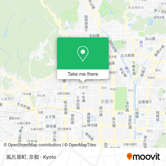 風呂屋町 map