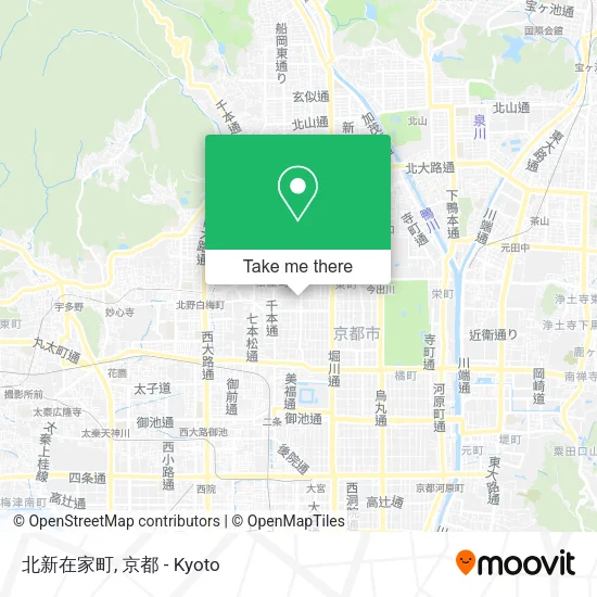 北新在家町 map