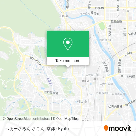へあーさろん さこん map