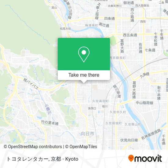 トヨタレンタカー map