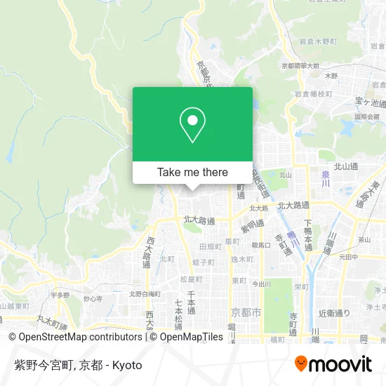 紫野今宮町 map