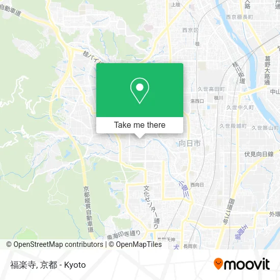 福楽寺 map
