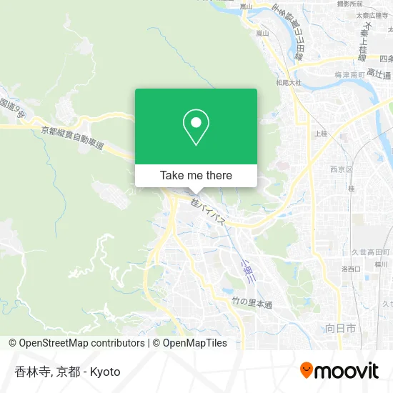 香林寺 map