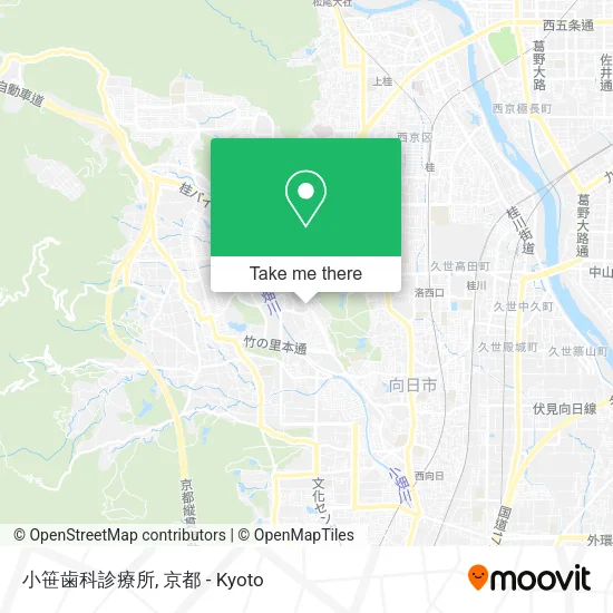 小笹歯科診療所 map