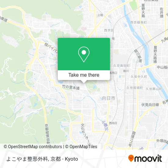 よこやま整形外科 map
