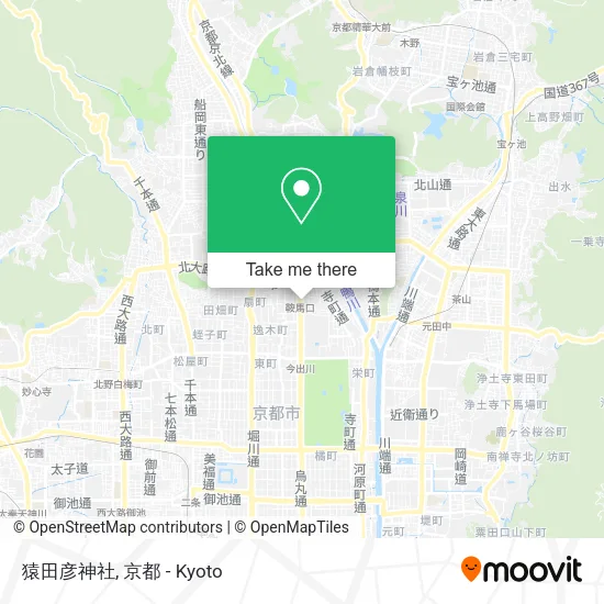 猿田彦神社 map