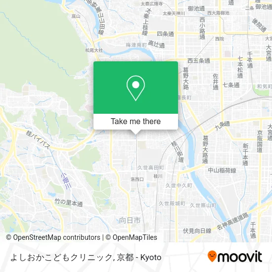 よしおかこどもクリニック map