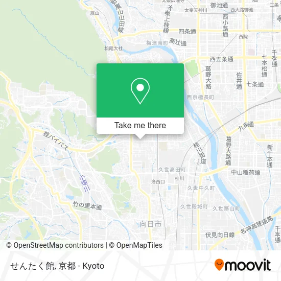 せんたく館 map