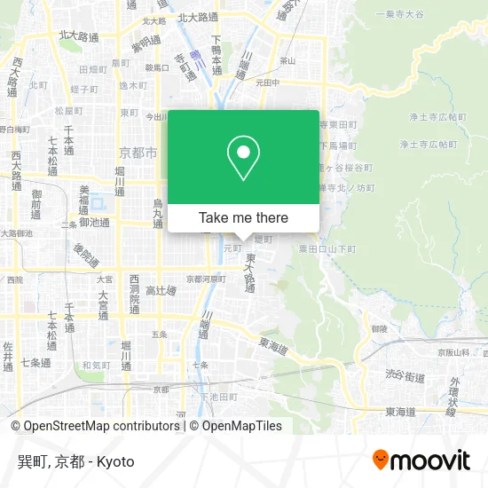 巽町 map