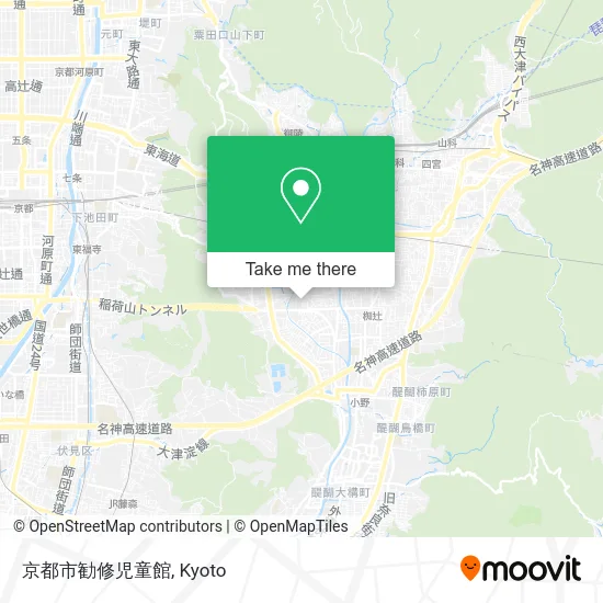 京都市勧修児童館 map